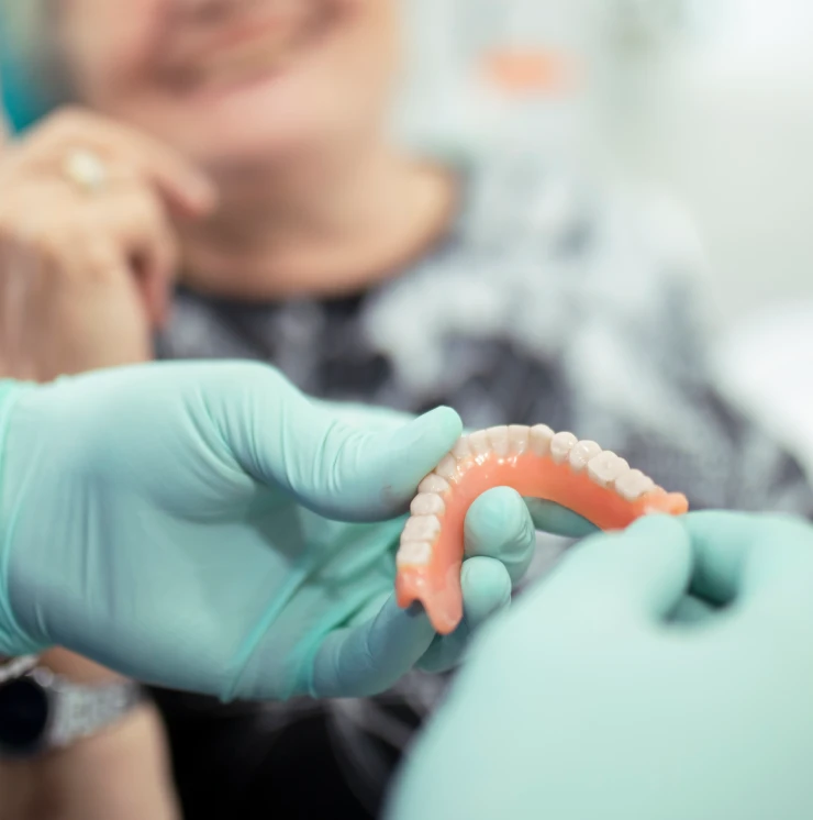 Caring for Stabilized Dentures